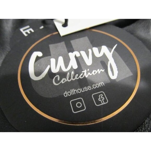 Dollhouse Juniors Curvy Wide‑Leg Faux Leather Jeans – Black – Size 11/12 – NWT - Picture 6 of 8